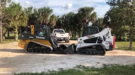 bobcat skid steer vs john deere